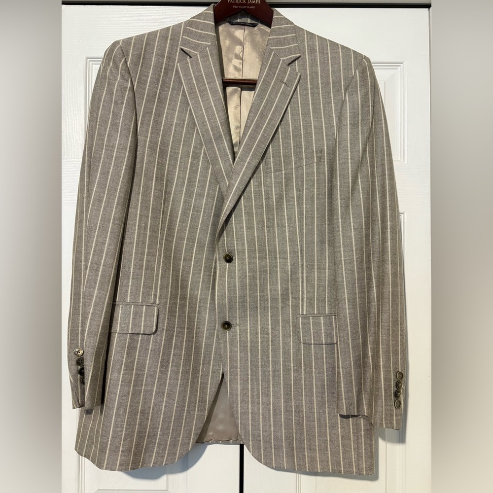 Patrick James Reserve Wool Silk Line  Sport Coat